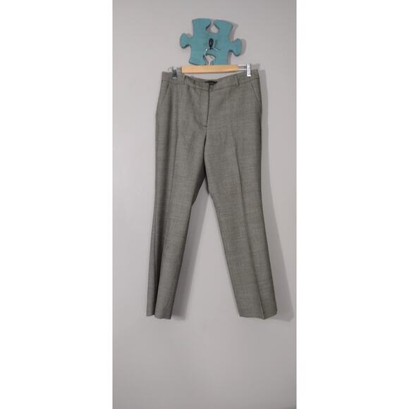 Talbots Heritage Wool blend trouser pants size 8 gray black - Picture 2 of 11